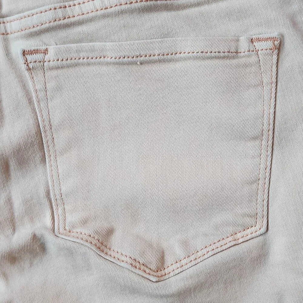 Old Navy Pale Pink Rock Star High Rise Skinny Jeans Size 6